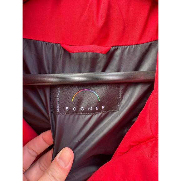 New NWT Vintage Bogner Red Andalo 1/4 Zip Pullover Weathergear Jacket - L - Picture 8 of 13